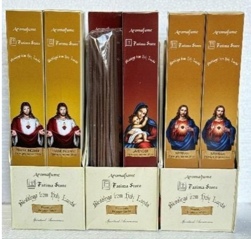 Holy Land Incense Sticks – Lavender, Myrrh, Frankincense, Three Kings & Sandalwood
