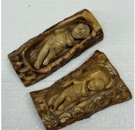 Baby Jesus – Hand-Carved Olive Wood Figurine