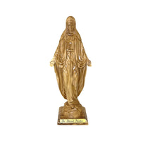 Hand Carved Olive Wood Virgin Mary Statue - Bethlehem Holy Land