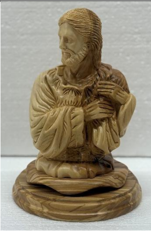 Jesus Christ – Hand-Carved Olive Wood Artistic Work