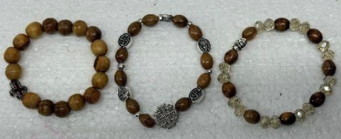 Olive Wood Bracelets – Colorful Holy Land Wristbands in Many Shades