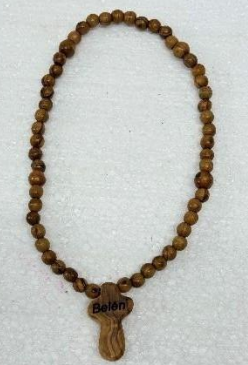Belen Rosary – Handcrafted Holy Land Olive Wood Rosary