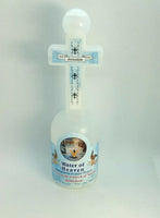 Holy Water of Heaven Blessed Jordan River Cross Bethlehem Holy Land Gift Rosary (Between 120 ml)