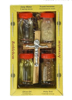 Holy Land — Holy Water, Anointing Oil, Earth, Incense & Olive Wood Cross