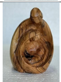 Holy Family Faceless – Olive Wood