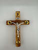 Handcrafted Olive Wood Crucifix Cross: Holy Land Jerusalem