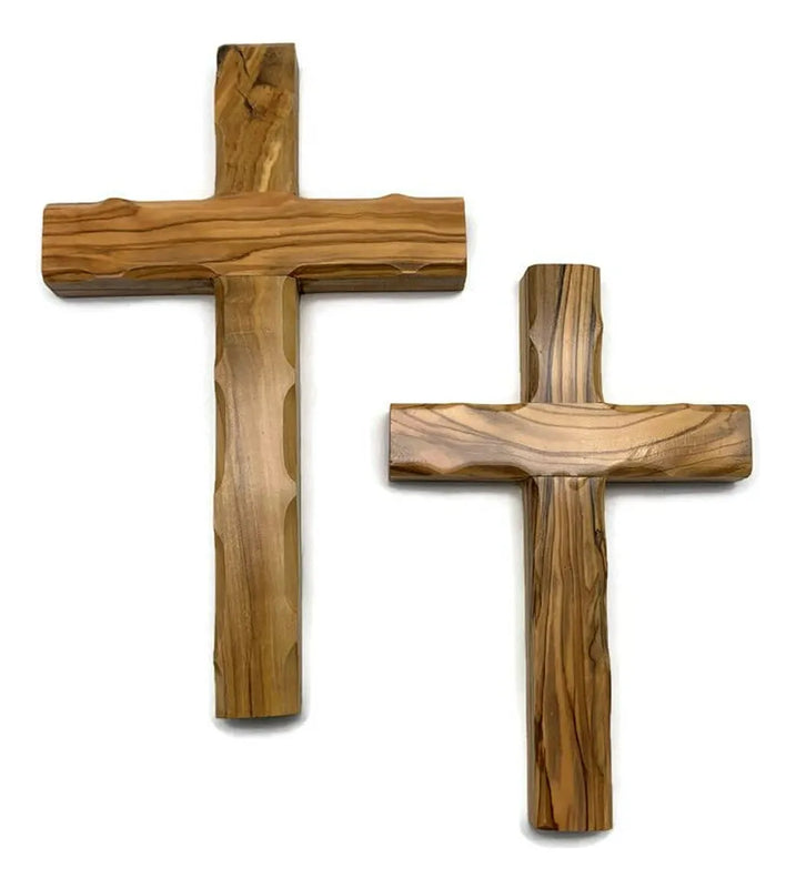 Olive Wood Wall Cross from Bethlehem, Wall Hanging Wooden Cross